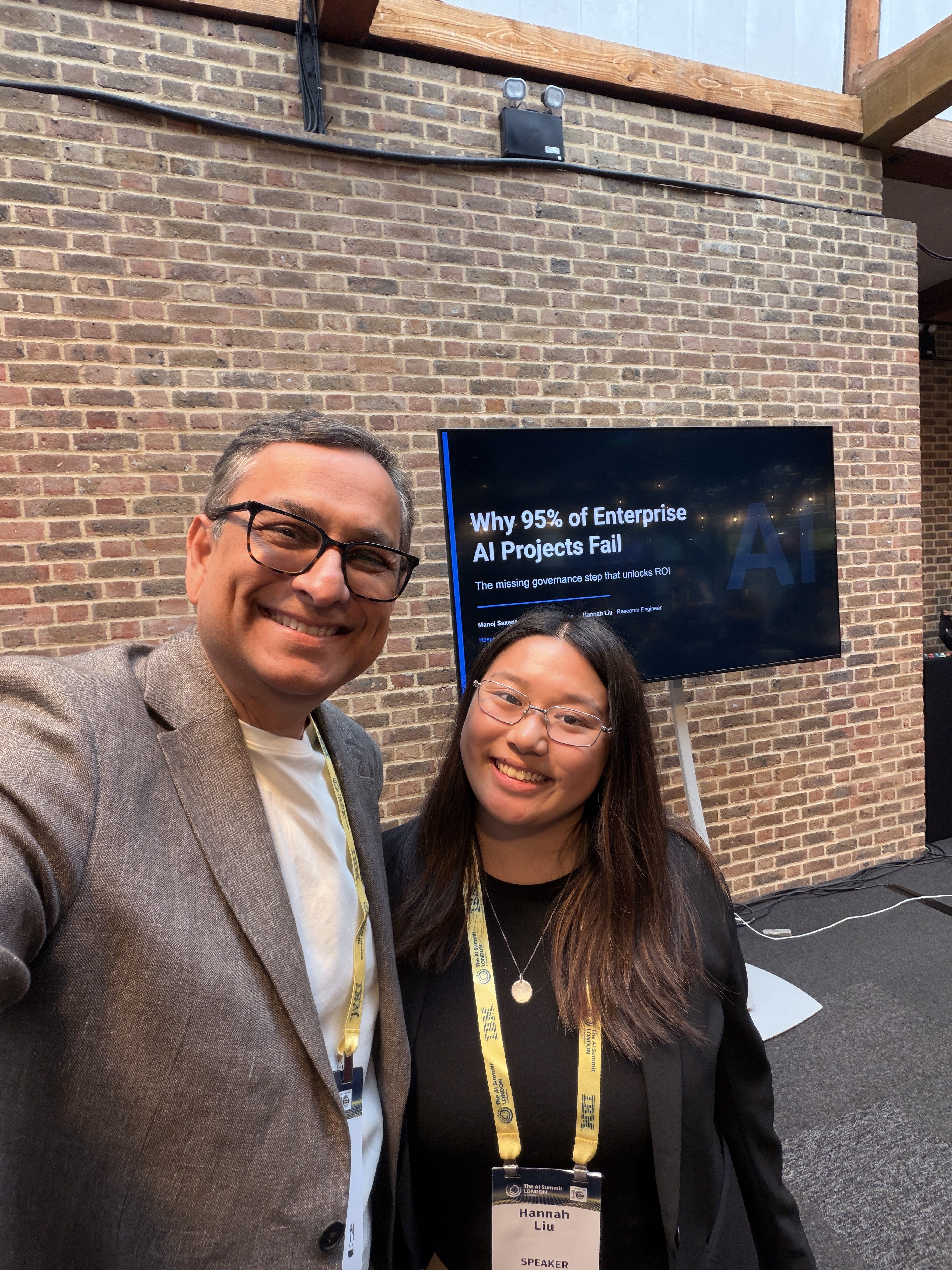Speaking at the AI Summit London